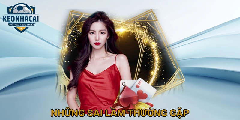Những Sai Lầm Thường Gặp và Cách Tránh Khi Chơi Blackjack