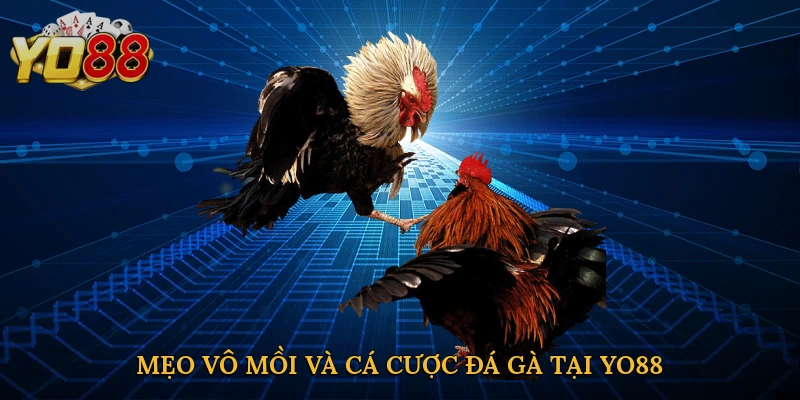 Mẹo vô mồi và cá cược đá gà tại Yo88